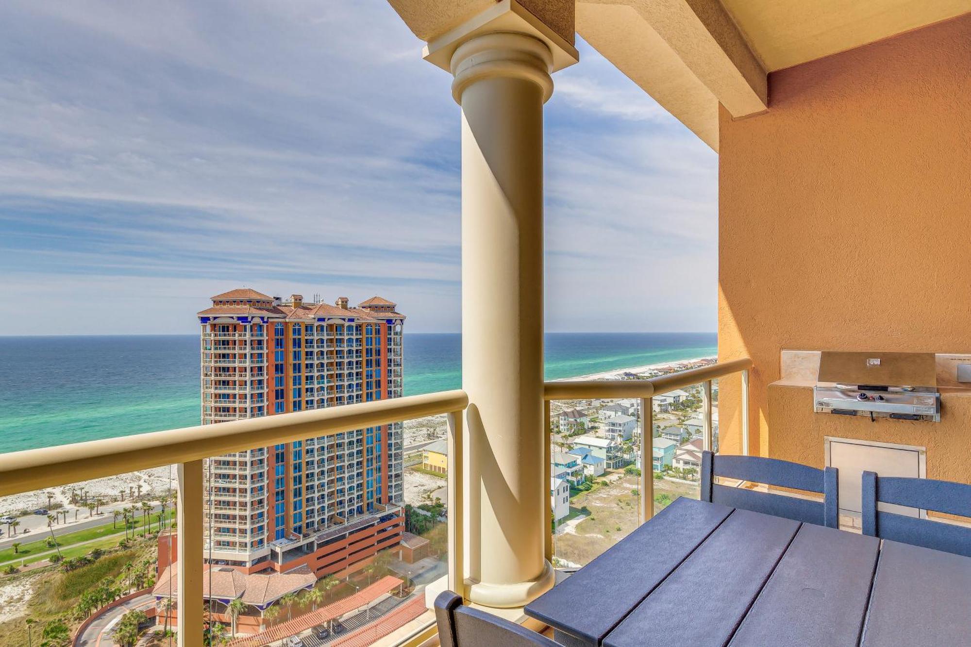 Pensacola Beach Penthouse With View And Pool Access! Exterior photo